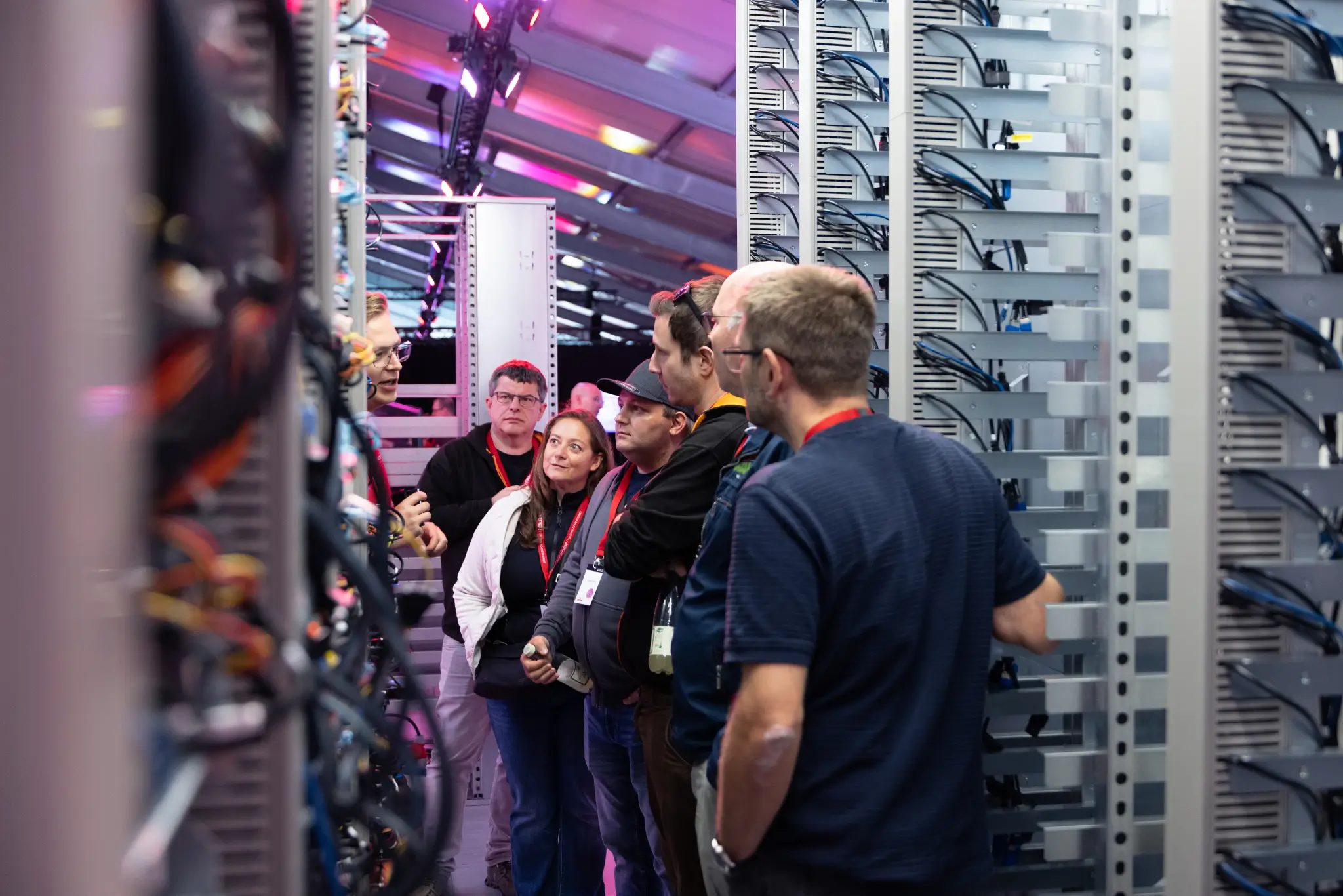 Server racks · Hetzner